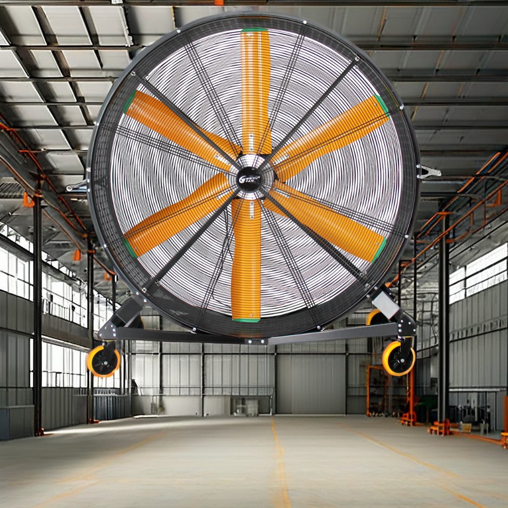 76 Inch 2m PMSM-DC Energy Saving Pedestal Movable Industrial Fan Stand Floor Ventilation Fans